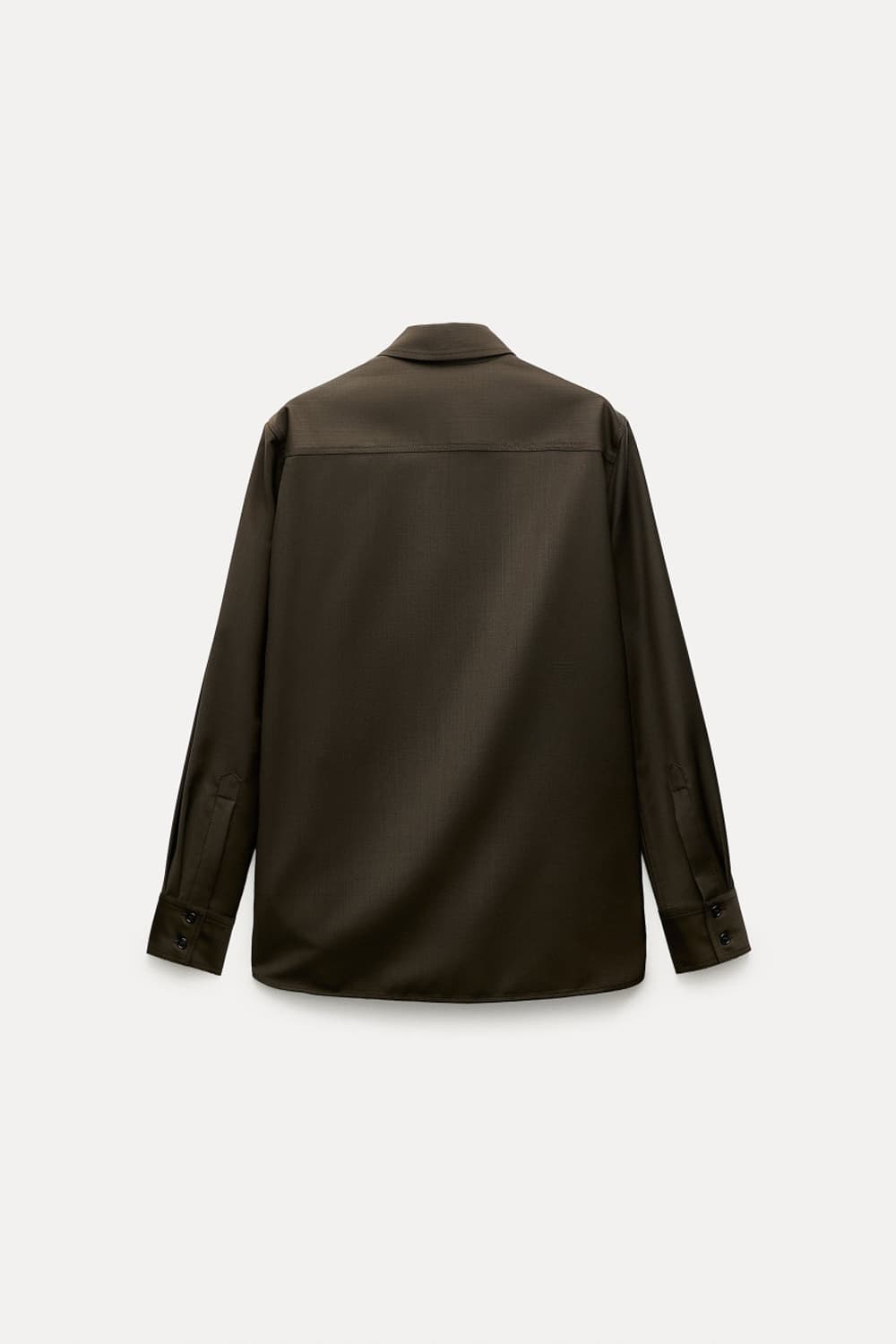 (새상품) 자라(ZARA) 100% 울 카고 셔츠 (ZW 컬렉션) 상품이미지2