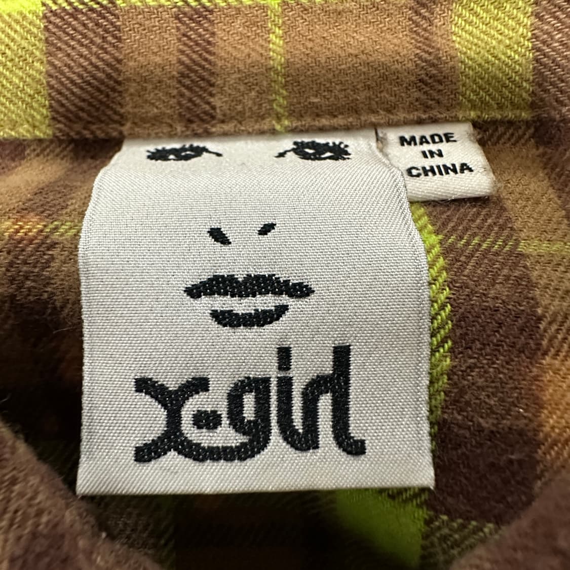 X-GIRL vintage shirt 상품이미지4