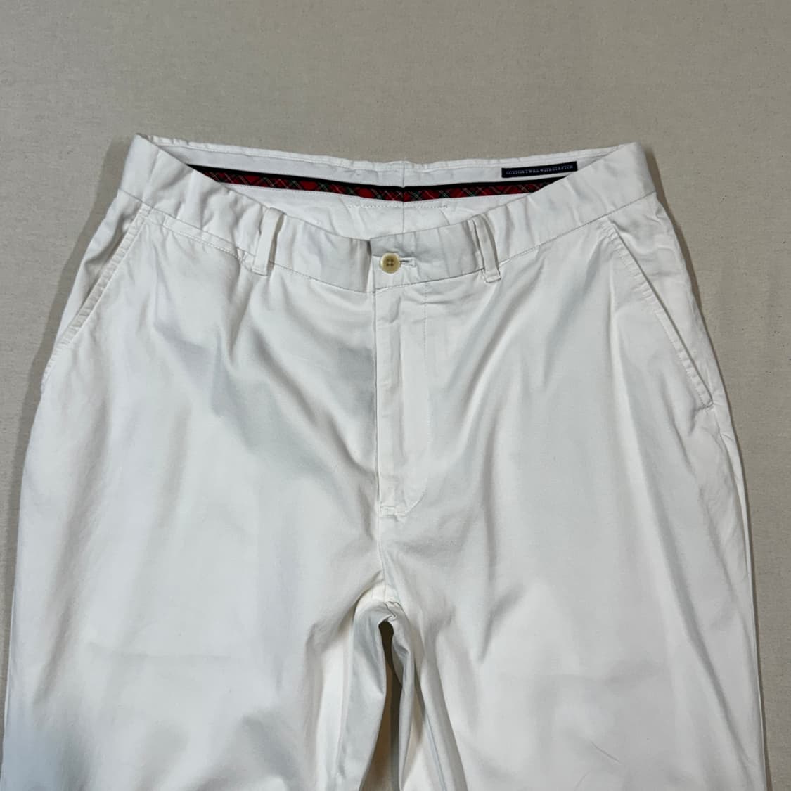 33inch) 폴로 랄프로렌 골프 화이트 클래식 치노팬츠 상품이미지5