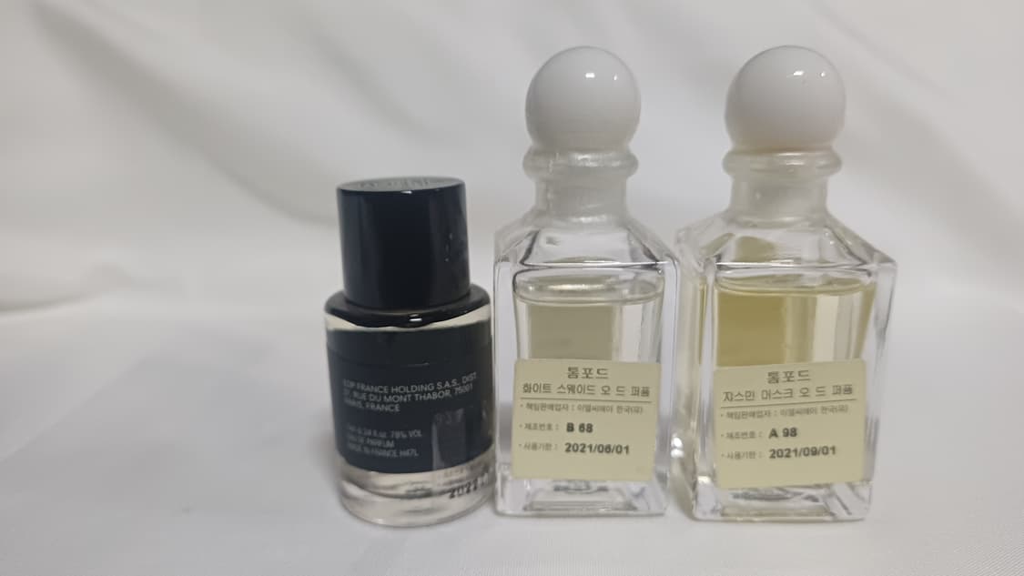 정품 총 31ml 톰포드, 프레데릭말 3종 향수 화스 화이트스웨이드 상품이미지2