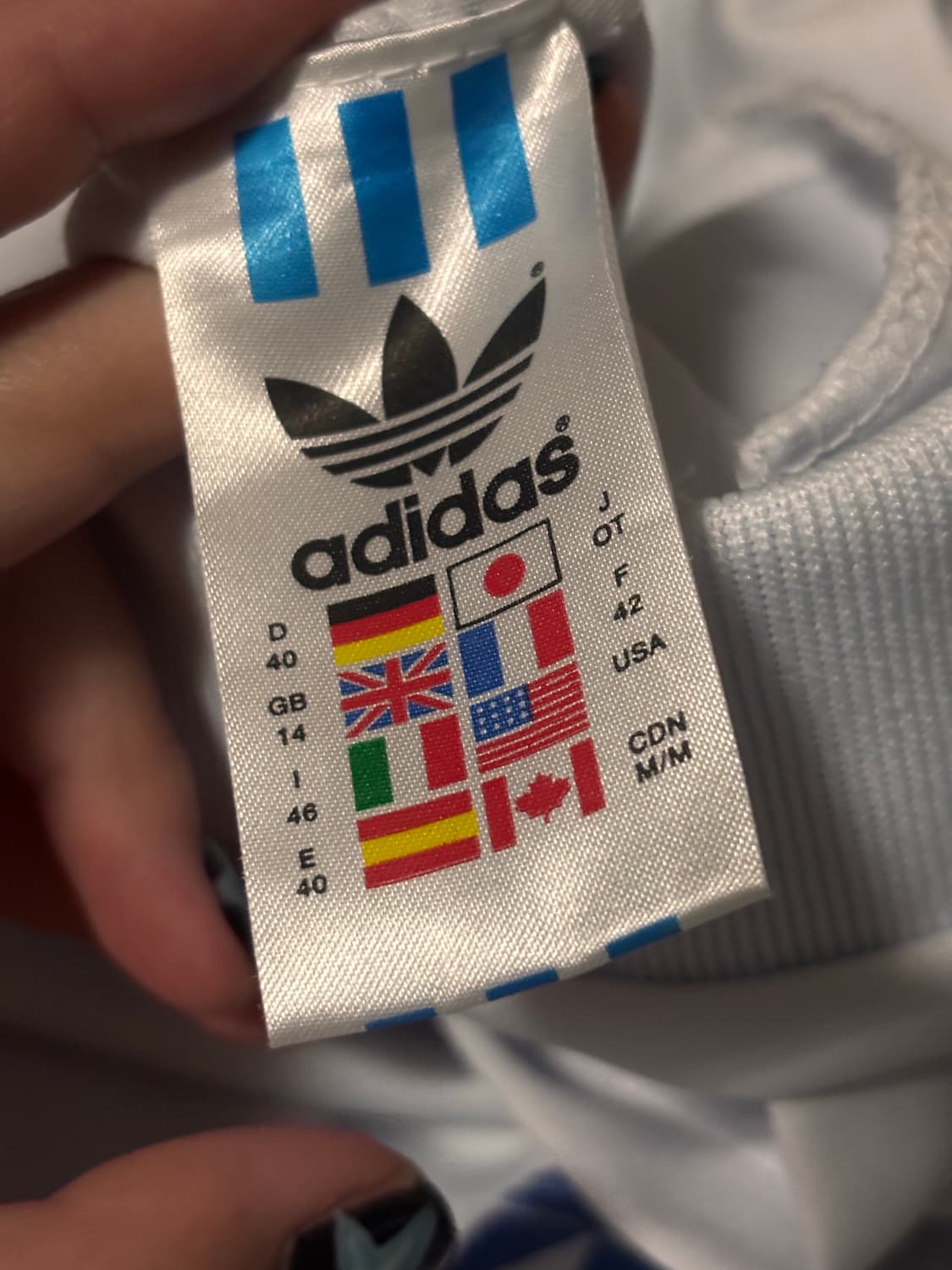 아디다스 일본 JASPOO 흰 져지 상품이미지3