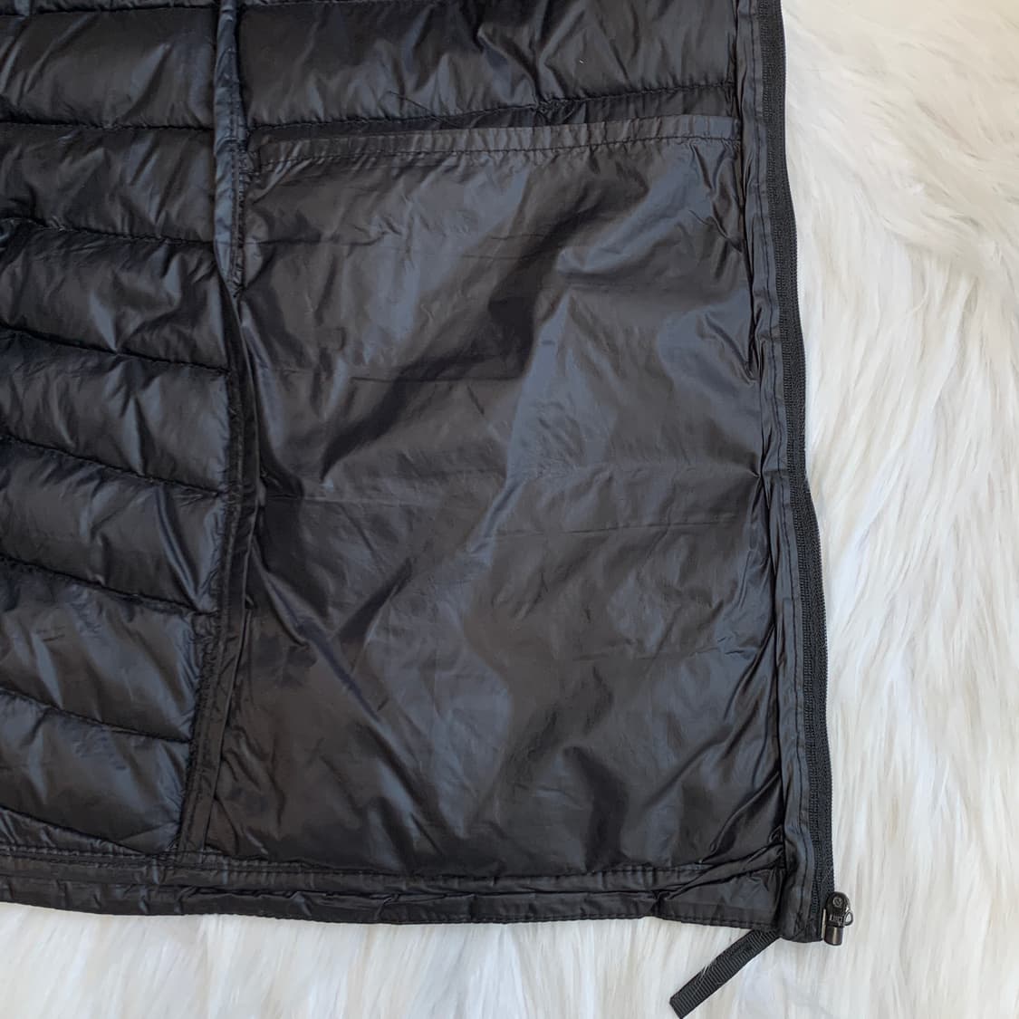 빈티지 덕다운 지퍼 경량패딩 조끼 1817 상품이미지7