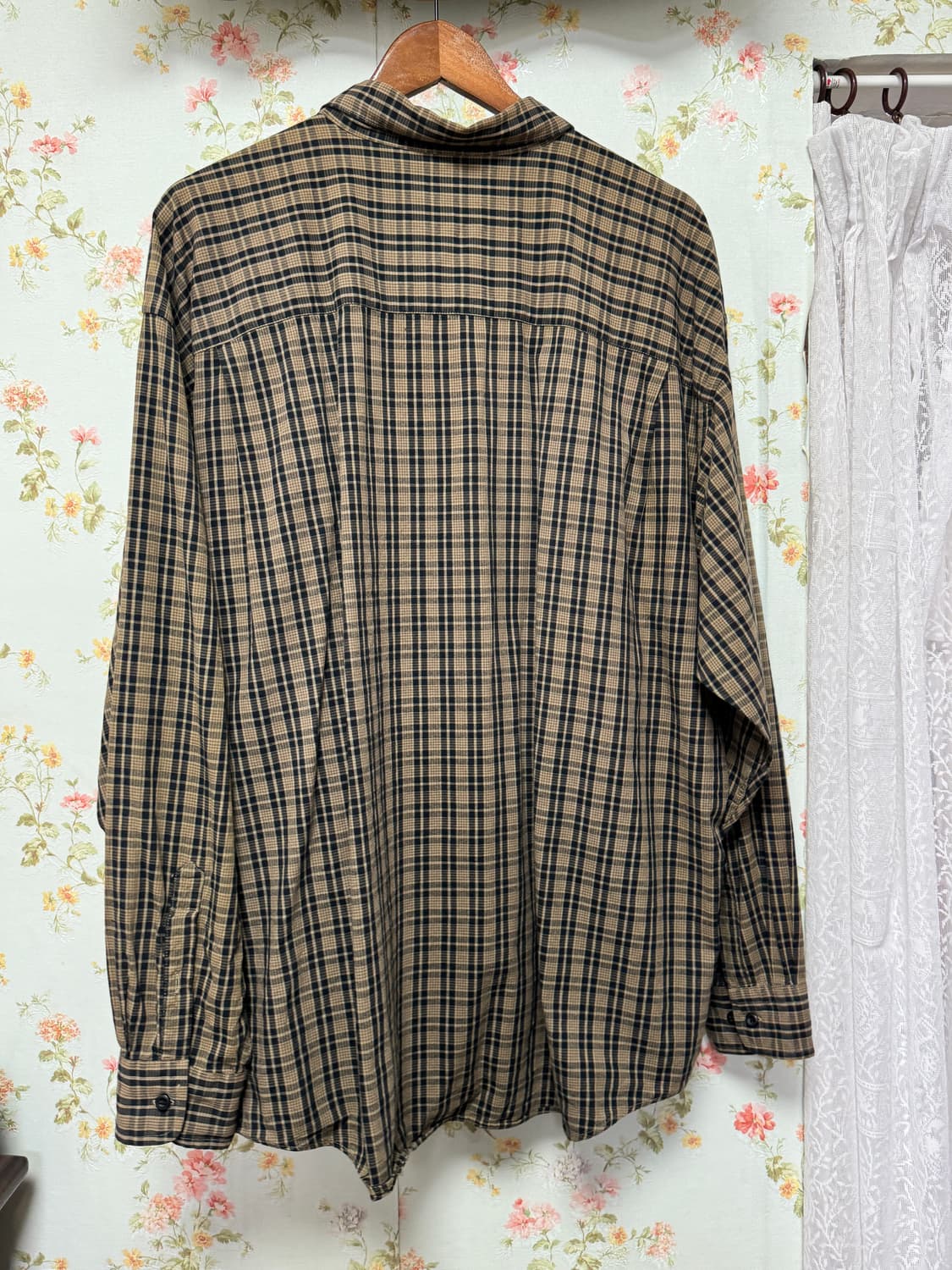 빈티지 체크 셔츠 상품이미지2