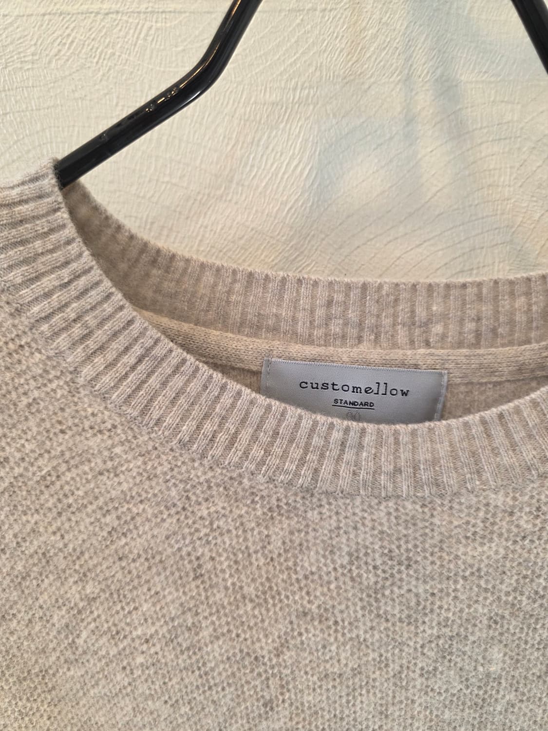 커스텀멜로우 베이지 니트 상품이미지1