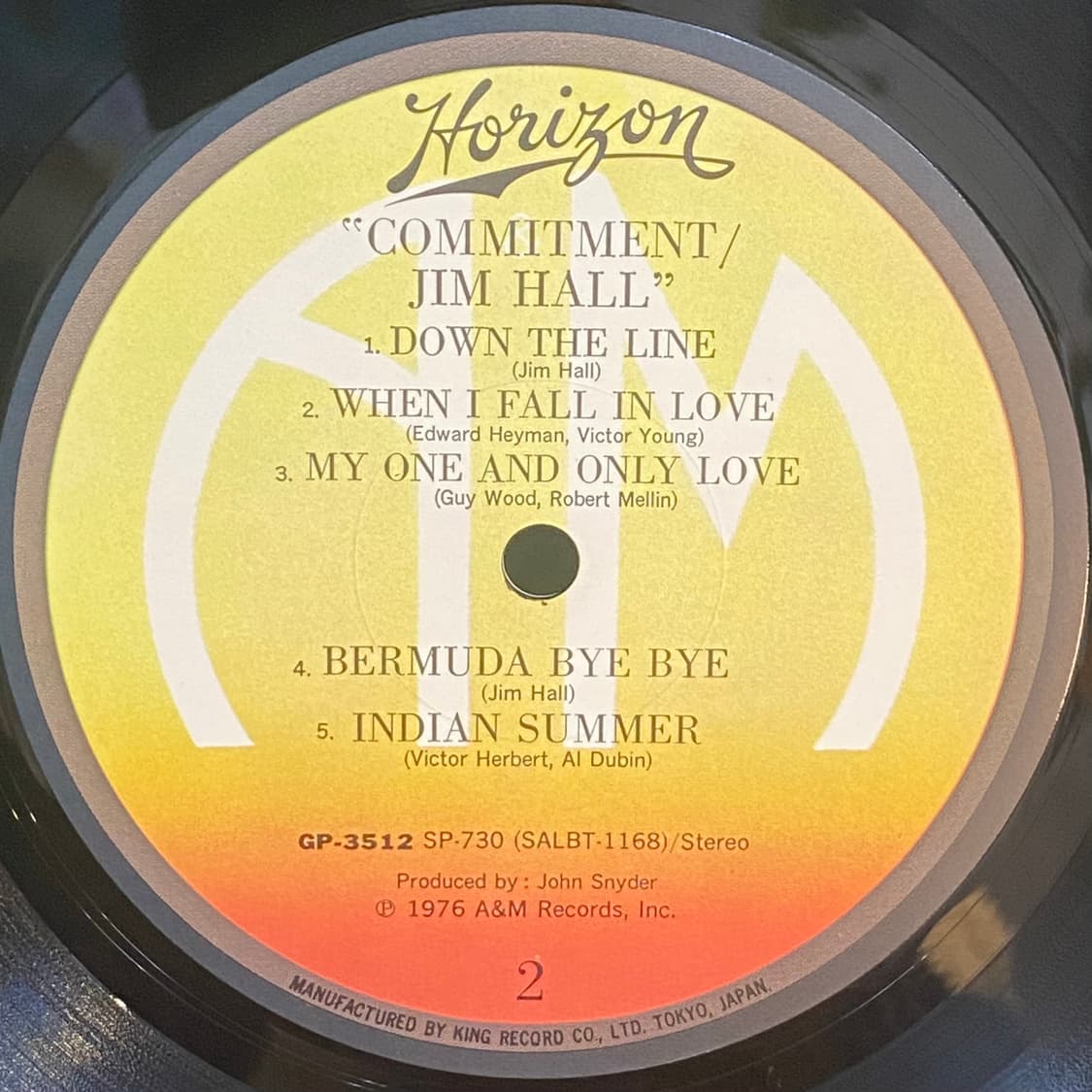 (LP) Jim Hall - Commitment 상품이미지5