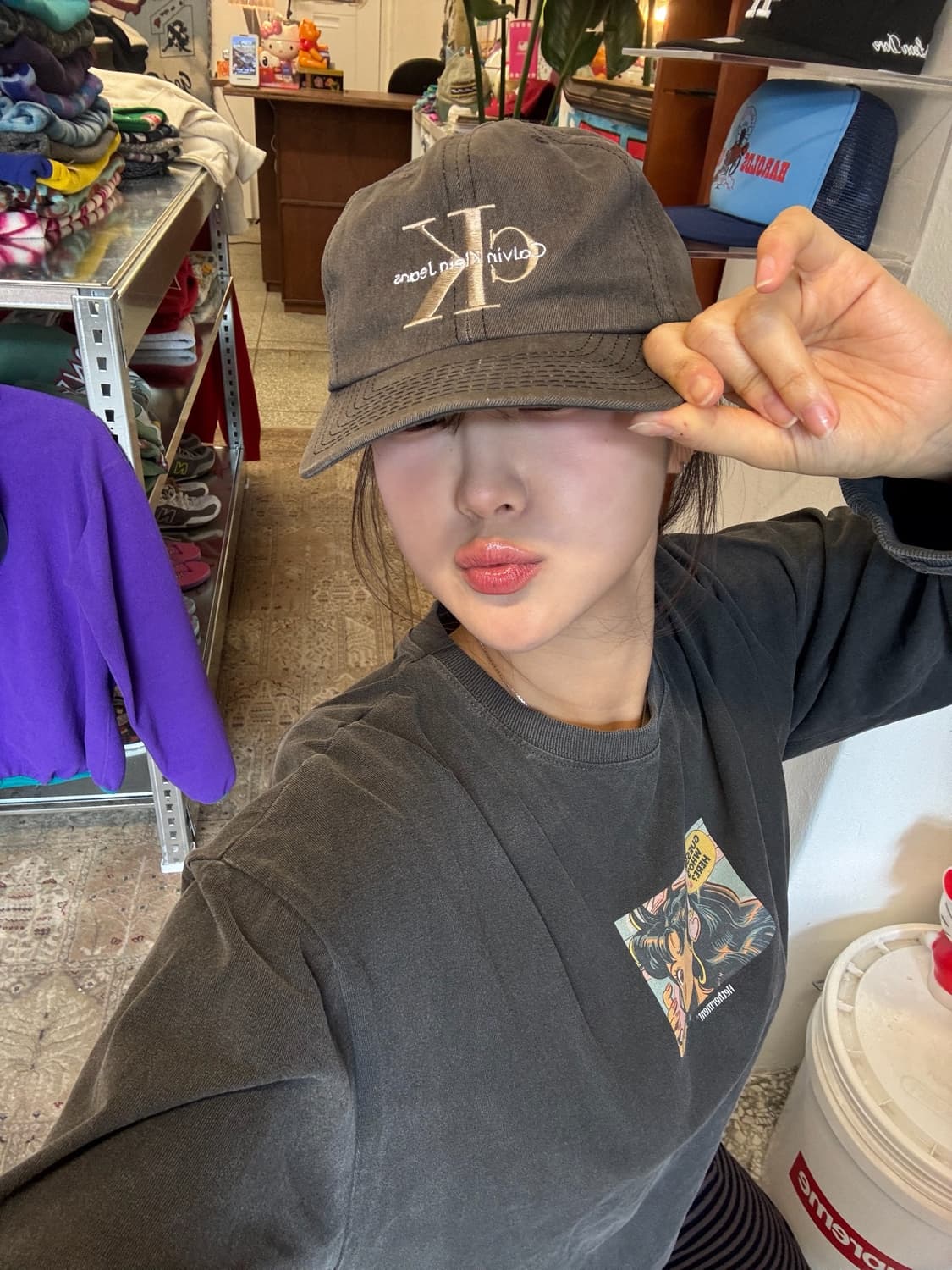 캘빈클라인 빈티지햇 상품이미지1