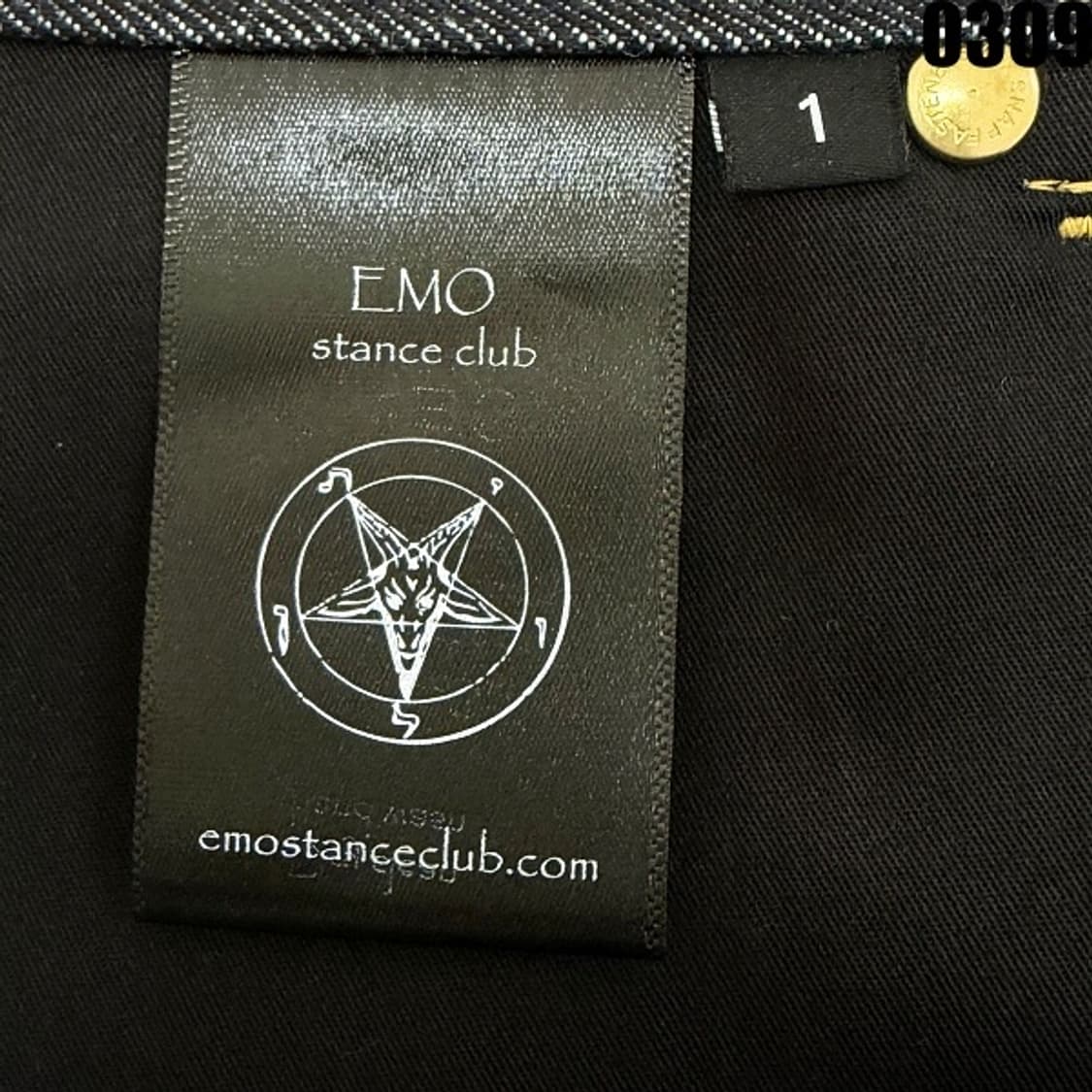 EMOSTANCE CLUB 데님팬츠 32  상품이미지8