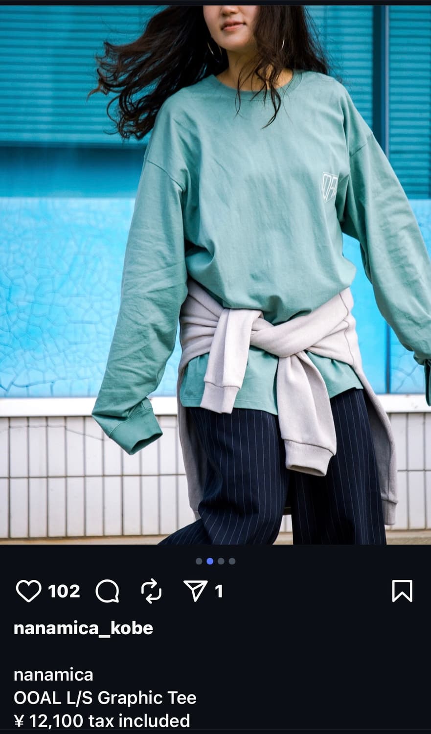 nanamica 나나미카 25ss 그래픽 티셔츠 상품이미지4