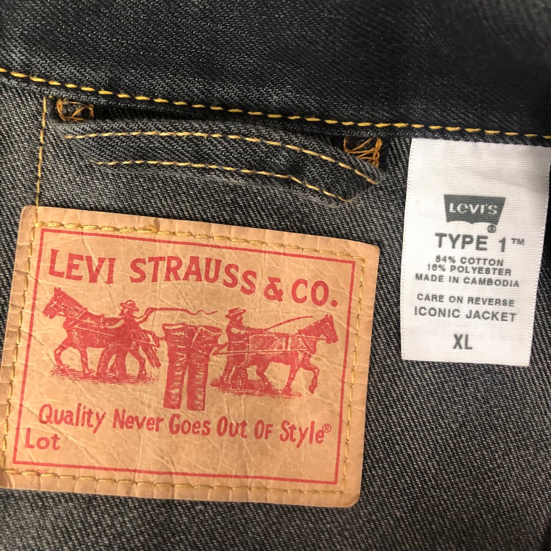 리바이스 타입원 데님 트러커 자켓  상품이미지6