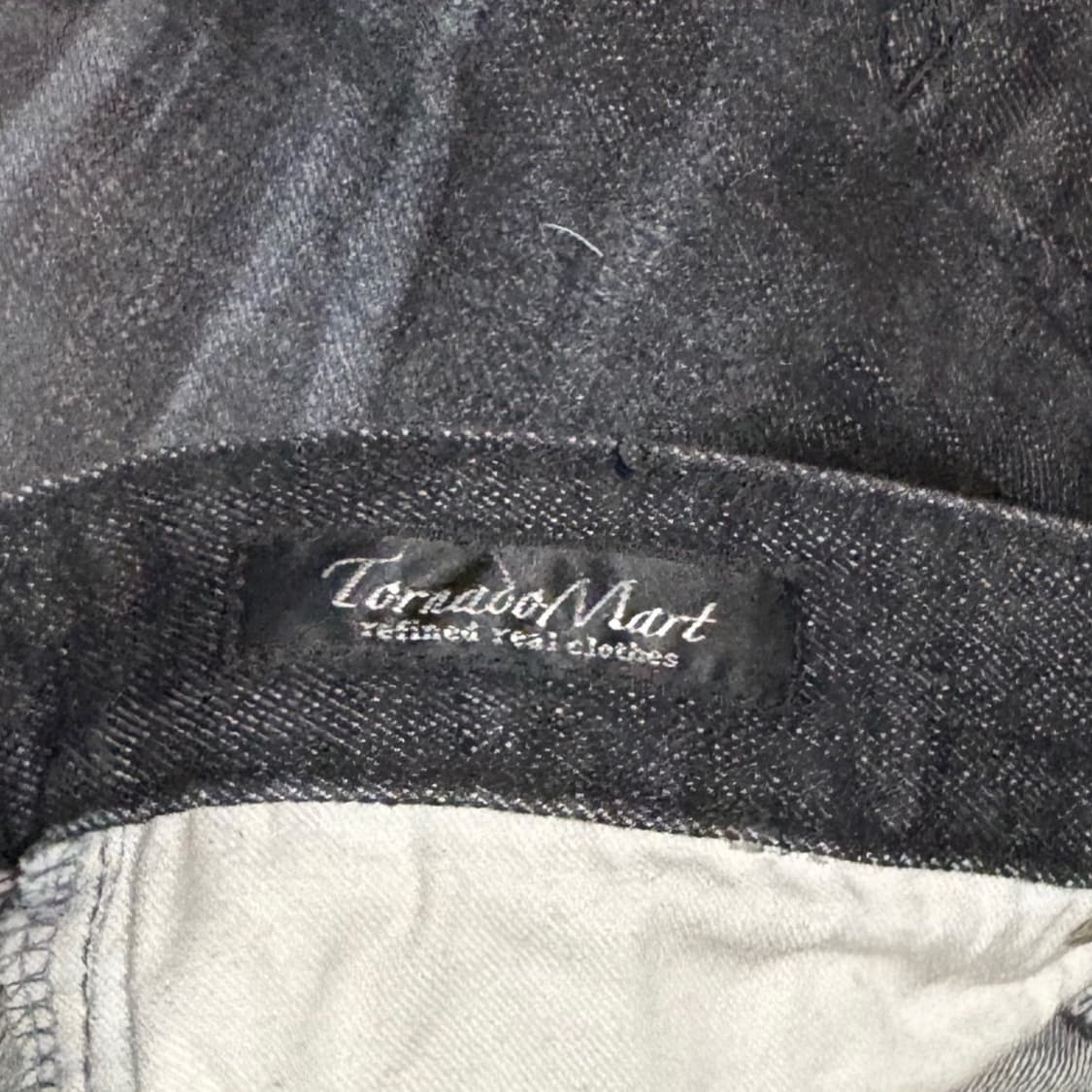 00‘s Tornado Mart Whiskered Flare Denim 상품이미지3