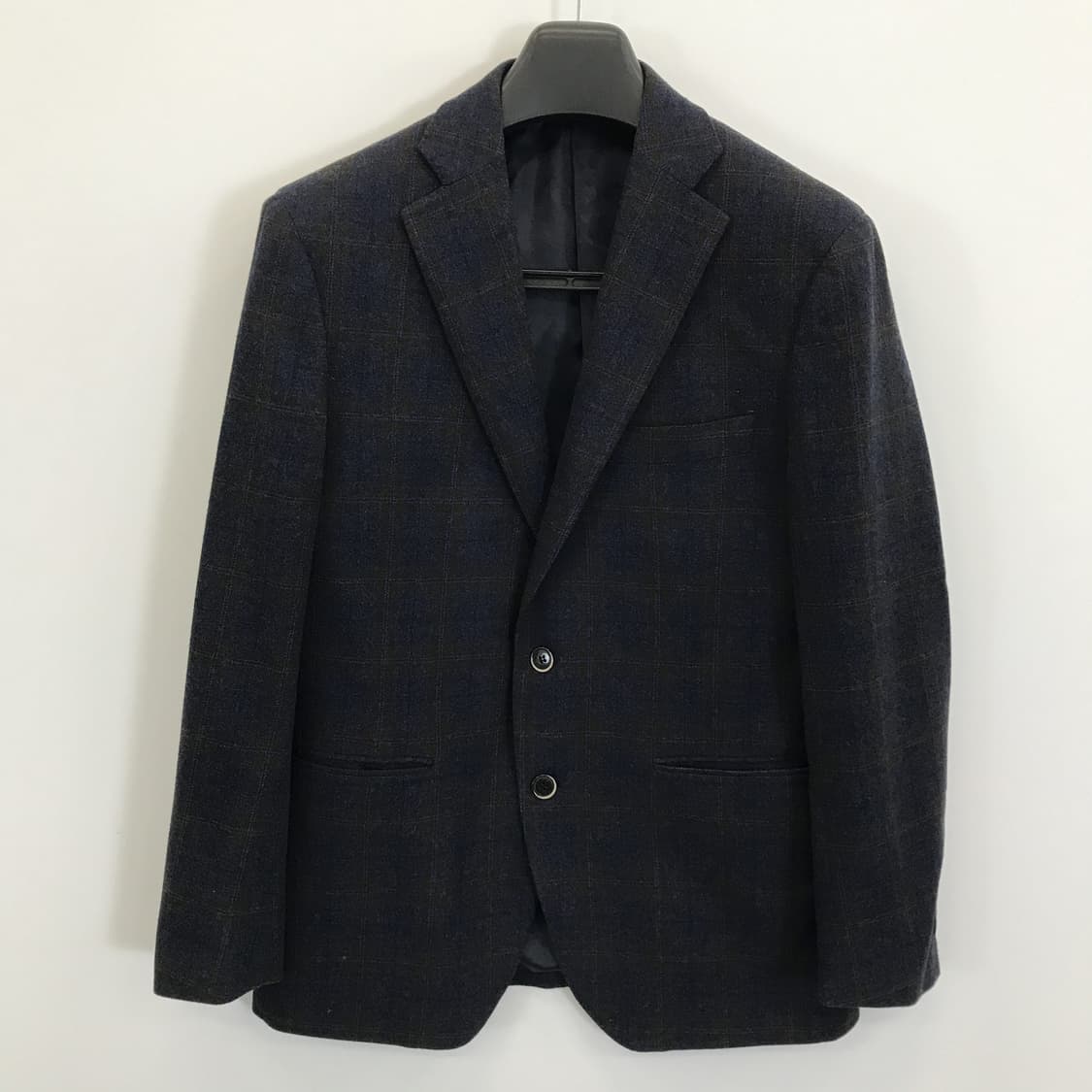 마에스트로 울 캐시미어 체크모직자켓 [100] 상품이미지1