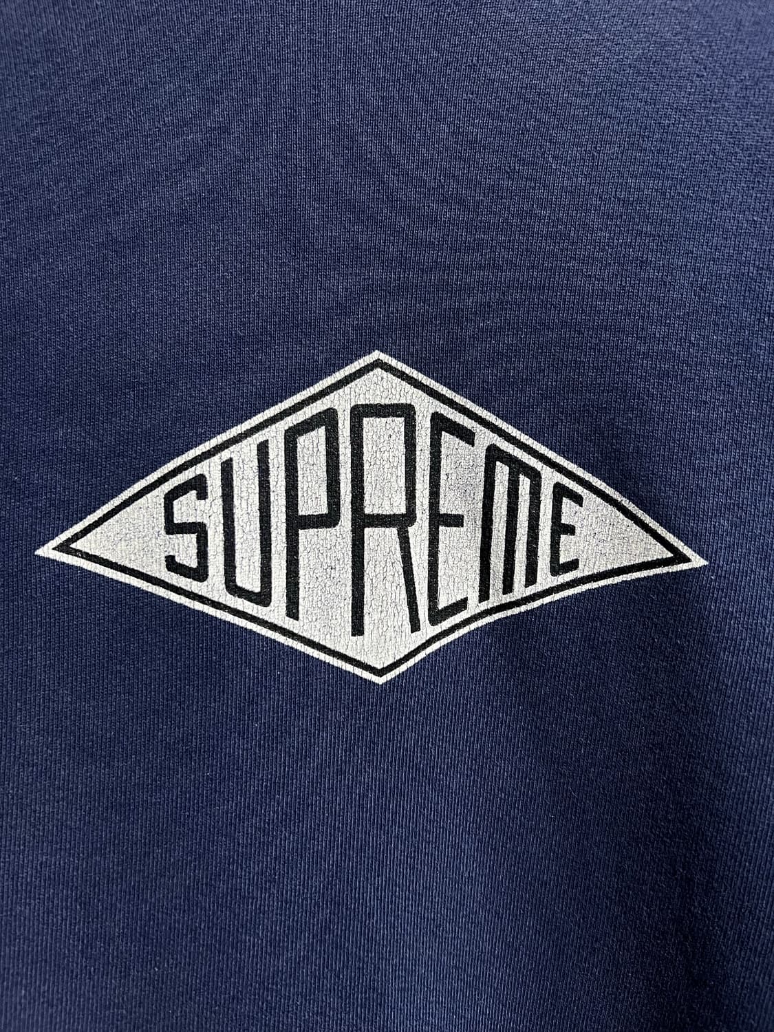 빈티지 90s 슈프림 다이아몬드 로고 크루넥 상품이미지3
