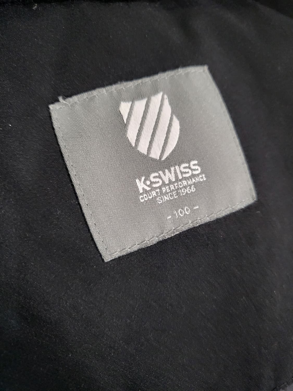 K-Swiss 블랙 롱패딩(오리털 70%, 깃털 30%) 상품이미지5