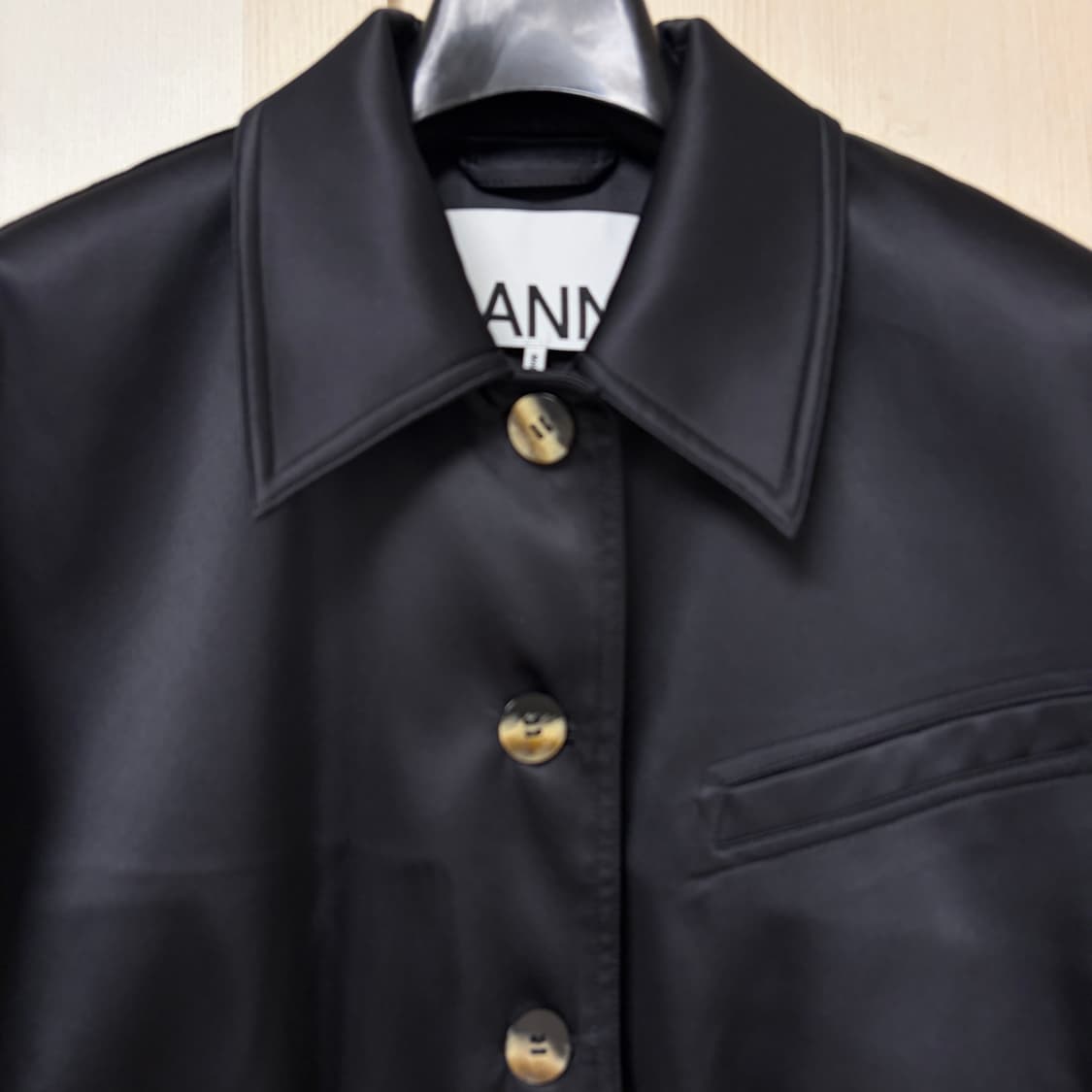 Ganni 새틴 봄버자켓 상품이미지2