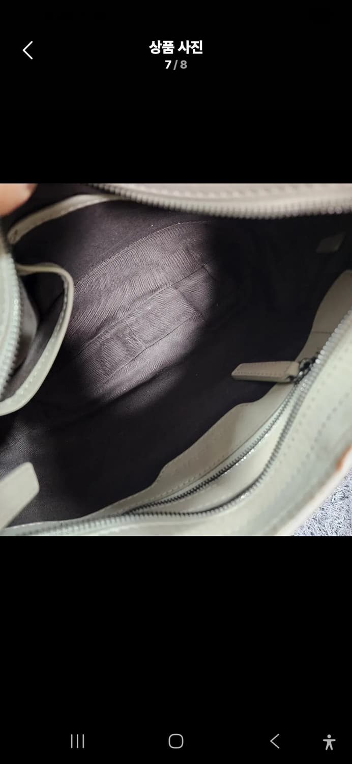 버버리 PVC 체크 호보백 숄더백 상품이미지7