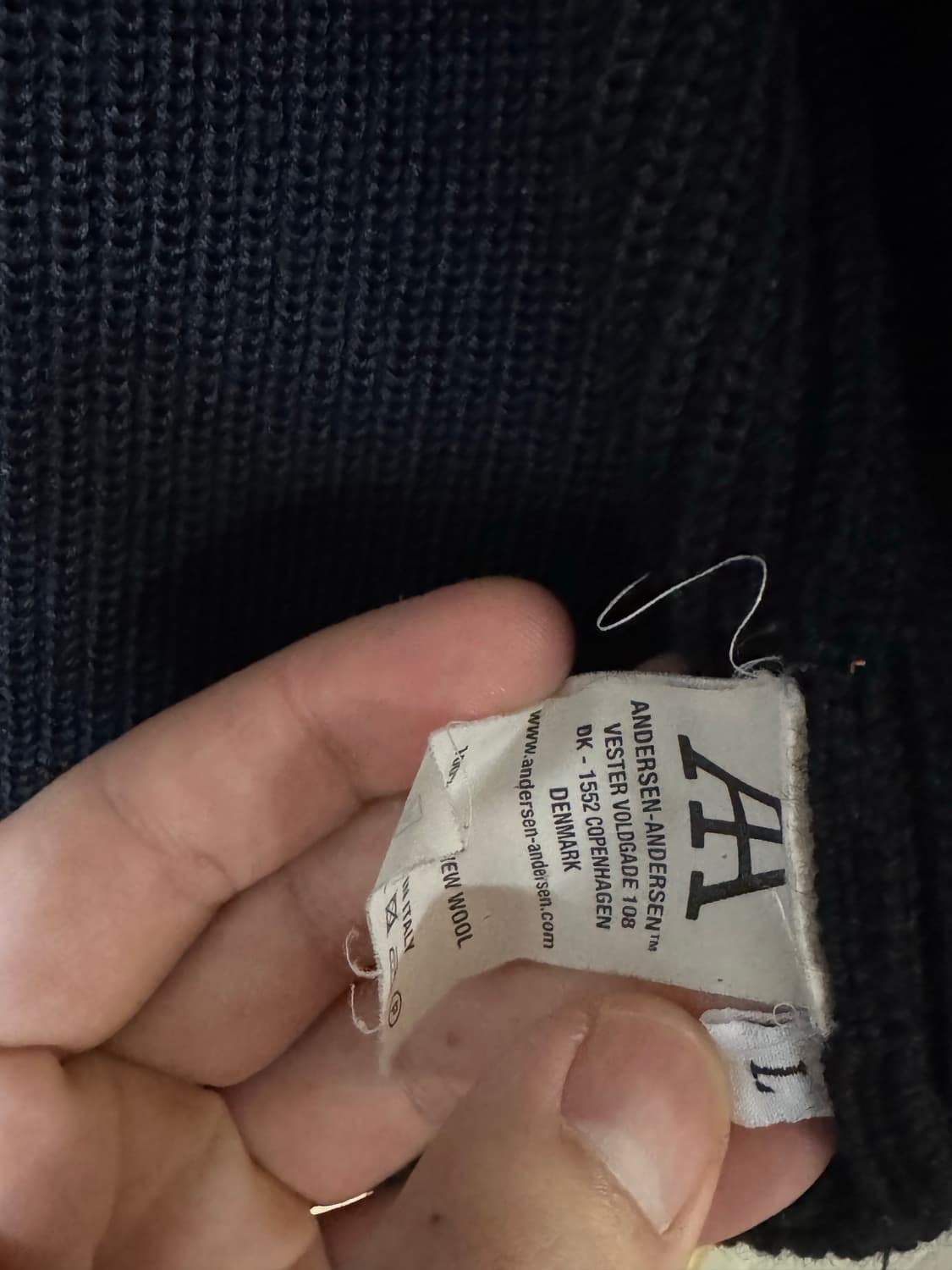 안데르센 안데르센 스키퍼 블랙 L 상품이미지4