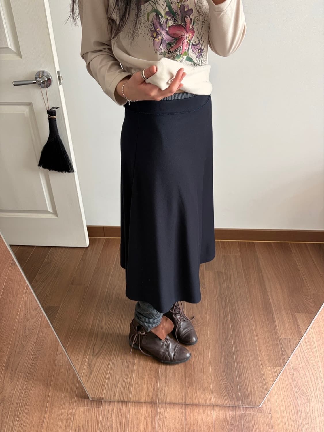 poly | rayon blend skirt 상품이미지4