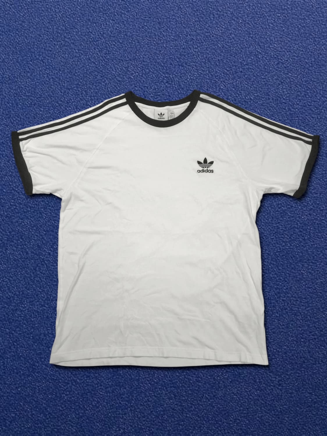 아디다스 화이트 삼선 링거티 5XL 상품이미지1