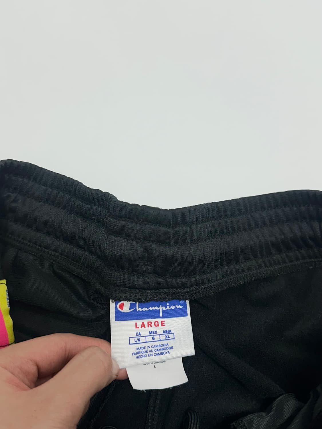 챔피온 트리코 사이드 테잎로고 트랙팬츠 트레이닝 바지 상품이미지9