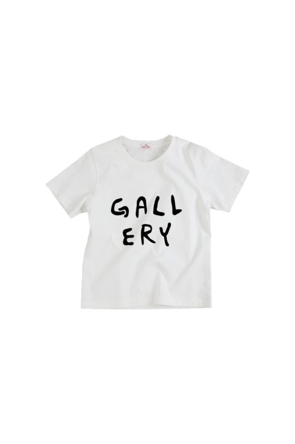 1011 GALLERY 로고 반팔 티셔츠 화이트 M 상품이미지1