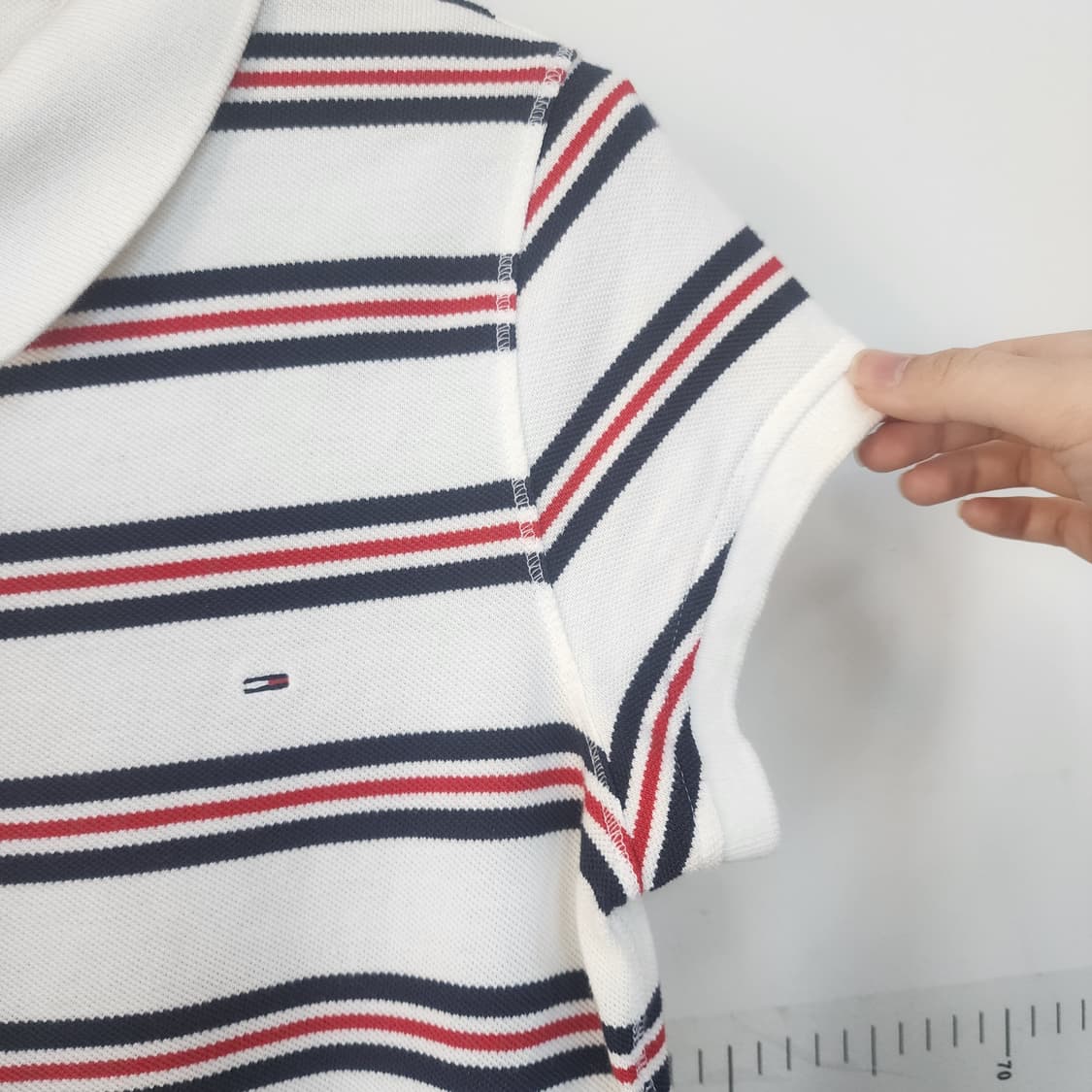 타미힐피거 스트라이프 카라 원피스 상품이미지3