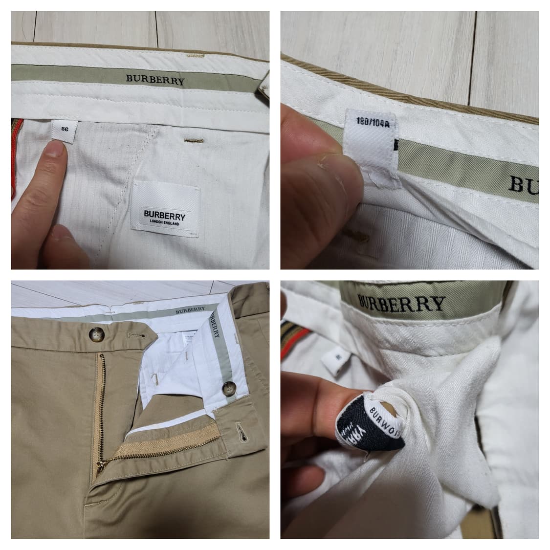 (36-37) 22ss 버버리 치노팬츠 burberry 바지 상품이미지7