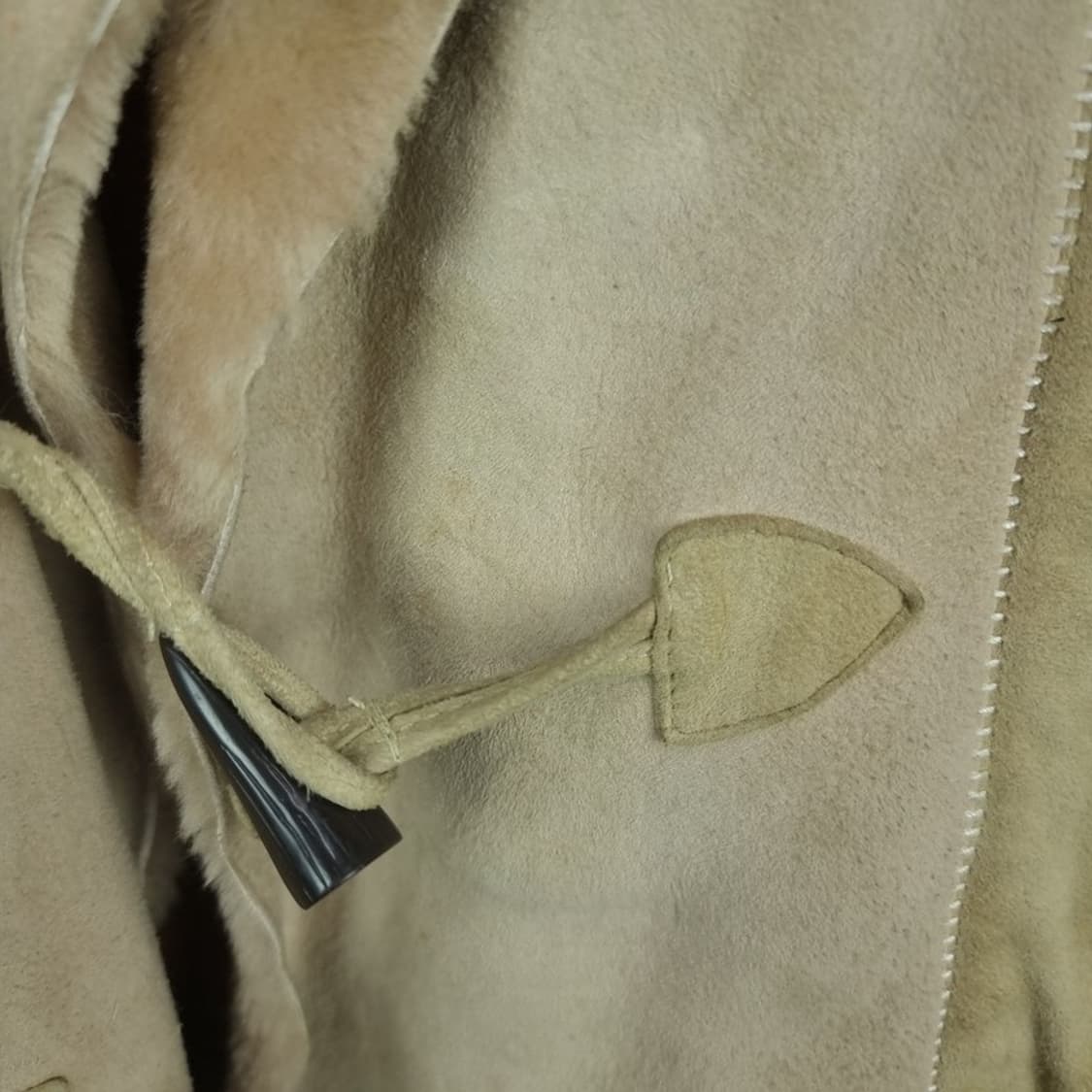 [어그] 리얼 쉽스킨 양가죽 양모 무스탕 더플 롱 코트 M17729 상품이미지9