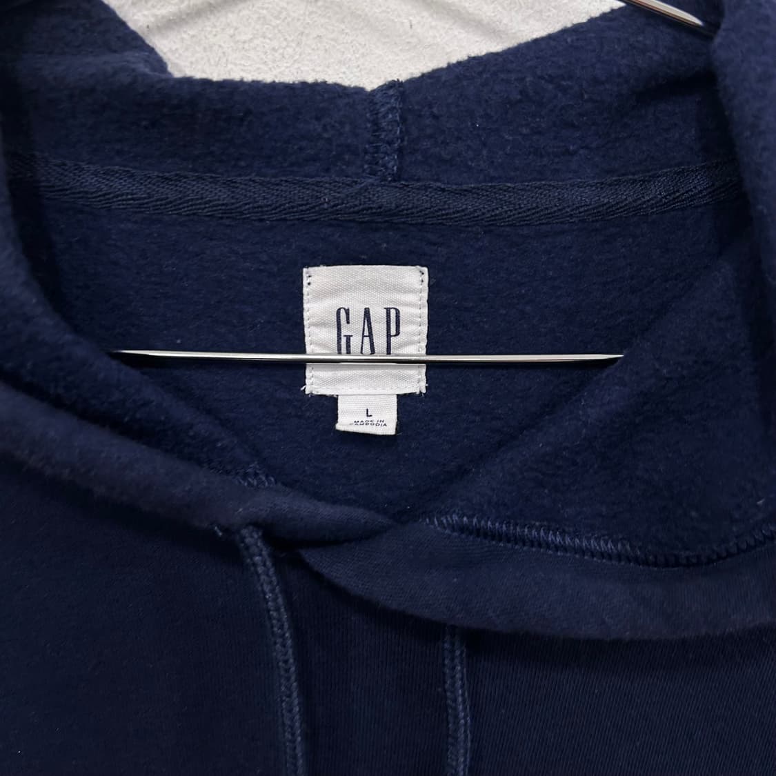 GAP 재팬 빅로고 오버핏 코튼 후드티 상품이미지3