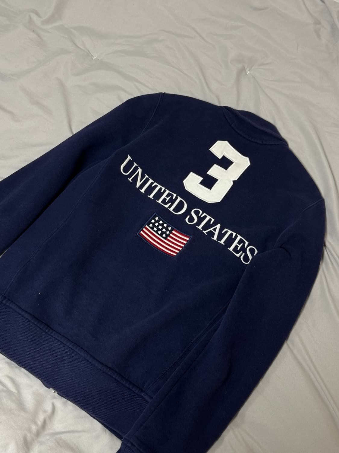 폴로 랄프로렌 빅포니 USA 성조기 집업 네이비 상품이미지3