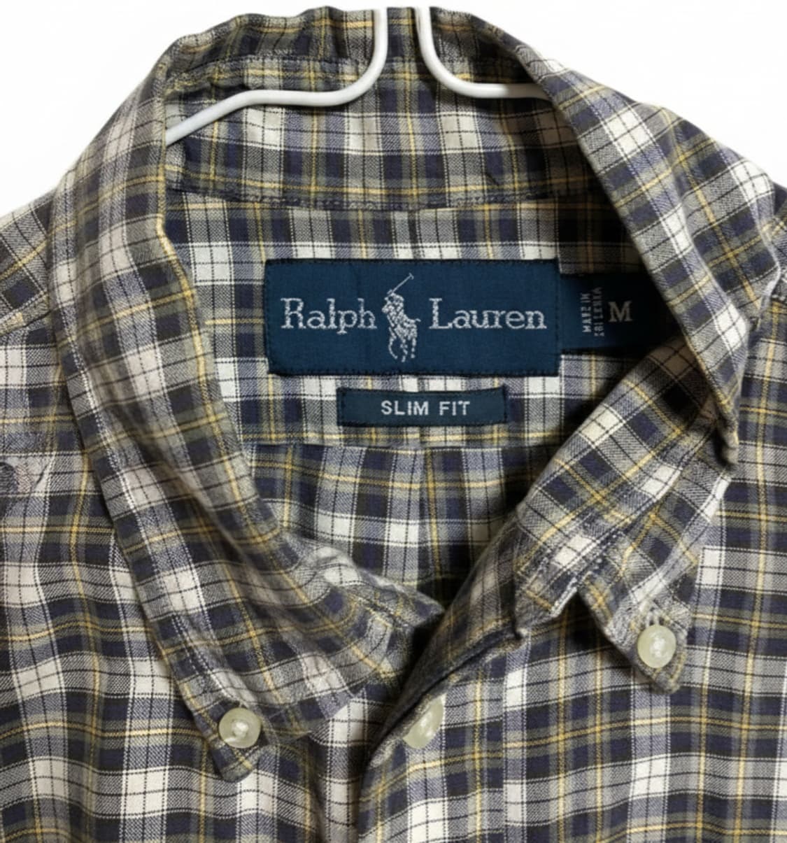 폴로 랄프로렌 체크 코튼 셔츠 M 상품이미지3