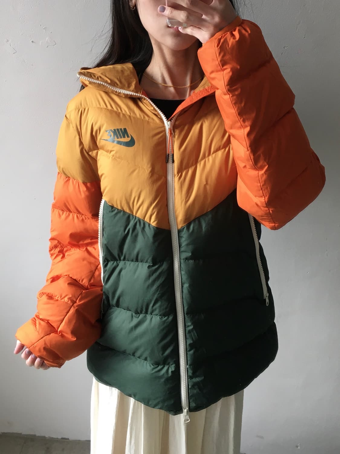 나이키 가슴로고 패딩 상품이미지2