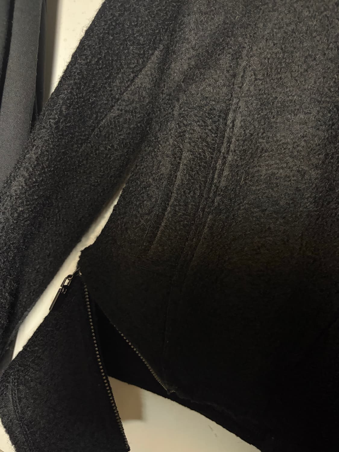 Black high-neck short jacket 상품이미지2