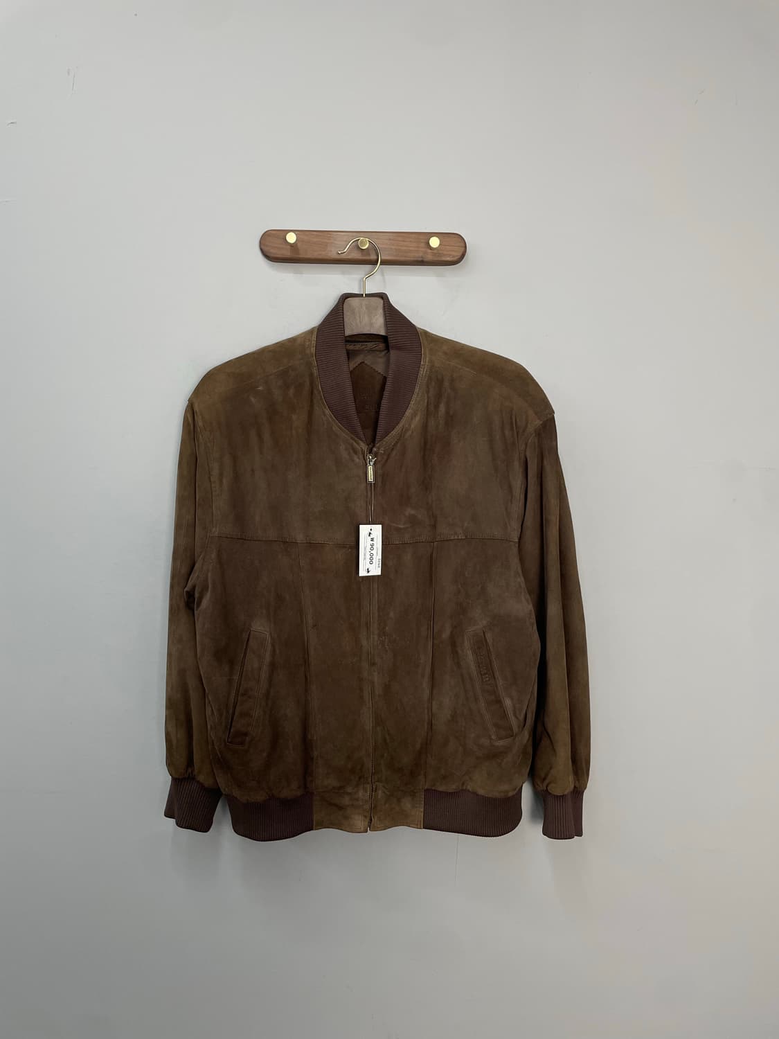 빈티지 MANSTER 브라운 스웨이드 자켓 H1925 상품이미지2