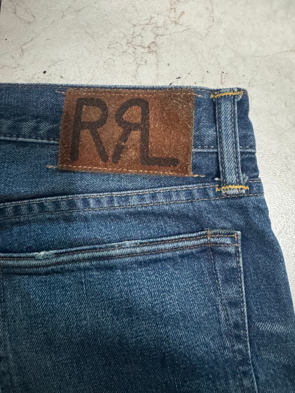 더블알엘 RRL 슬림네로우 데님 31x30 상품이미지3