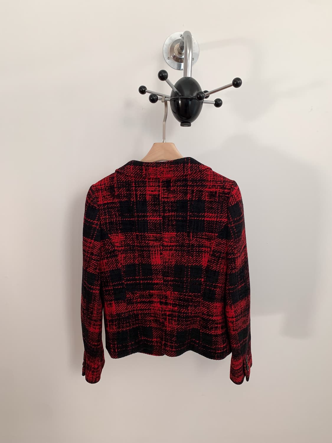 DKNY 레드 체크 셋업 90/28inch  상품이미지8