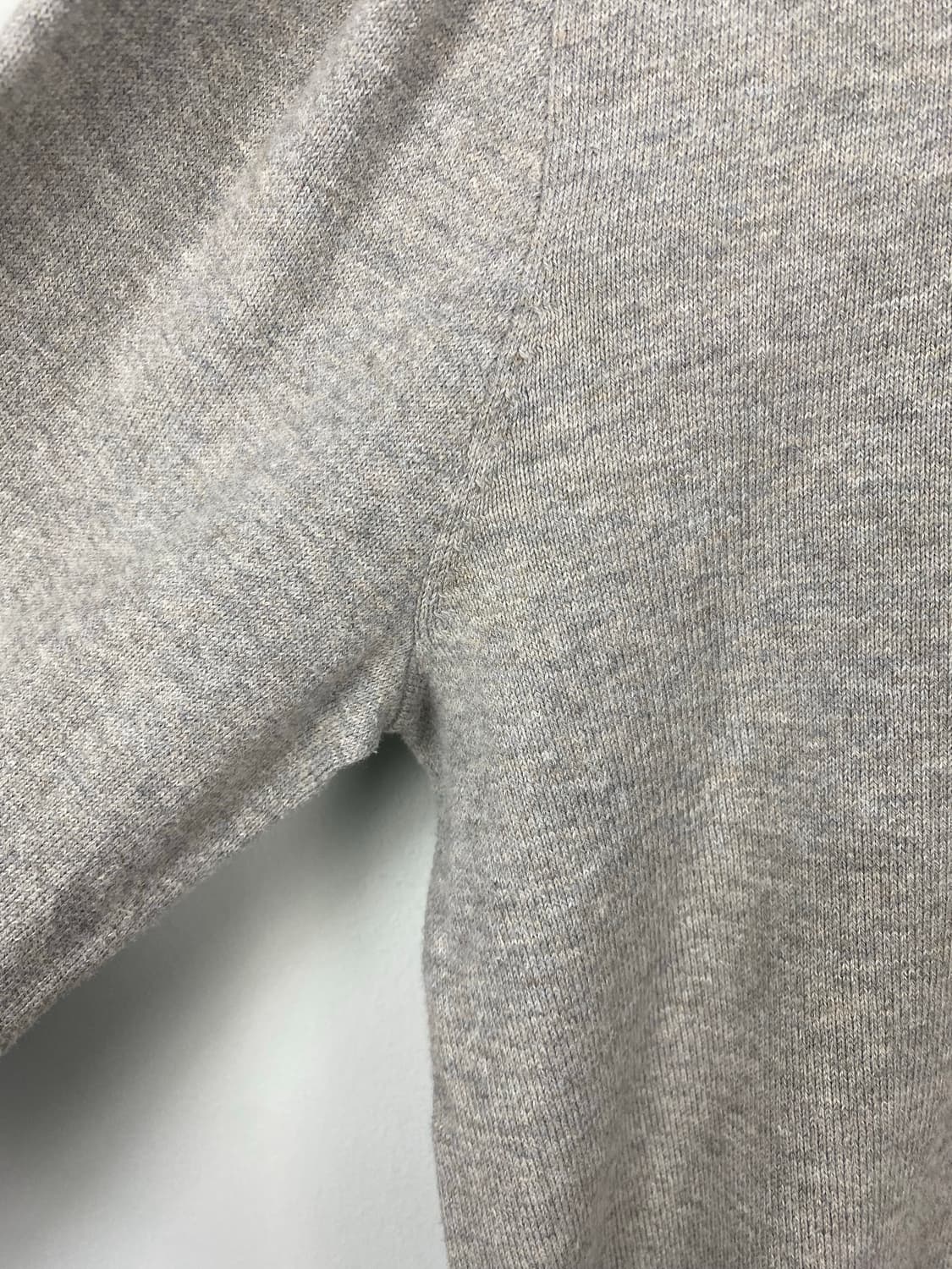 폴로 랄프로렌 그레이 브이넥 코튼 니트 XL <663> 상품이미지5