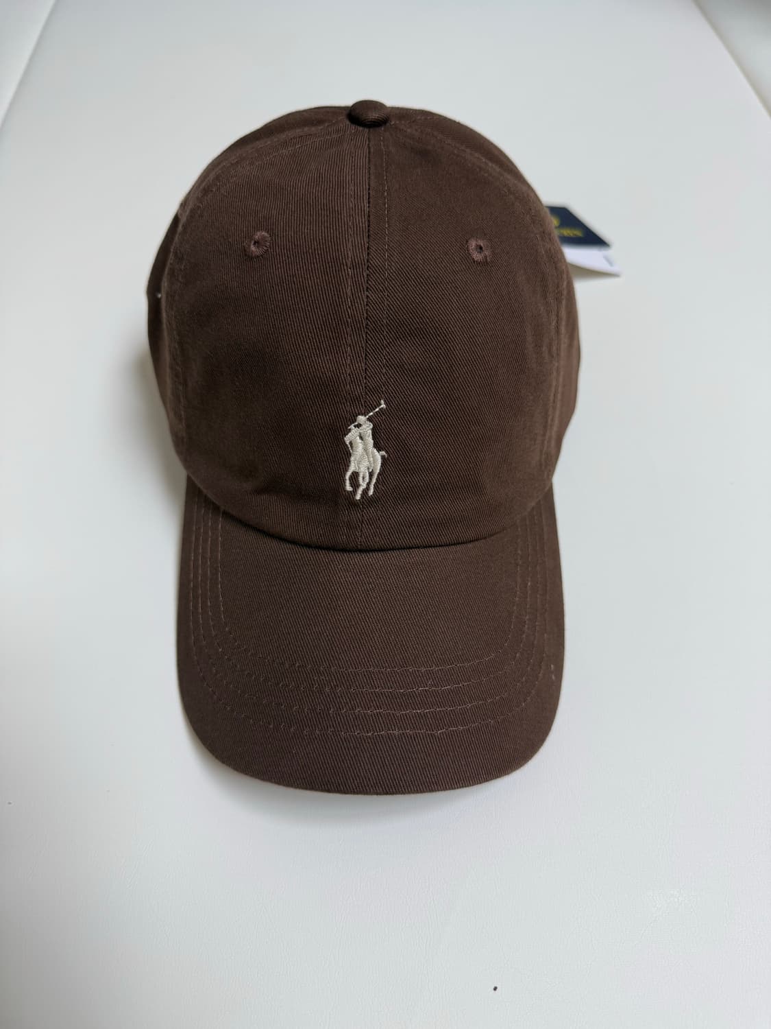 폴로 랄프로렌 볼캡모자 (브라운)(새상품) 상품이미지1
