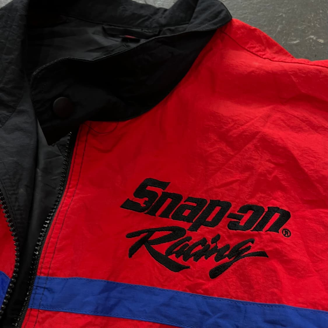 00‘s 올드스쿨 레이싱 나일론 자켓 100- 상품이미지4