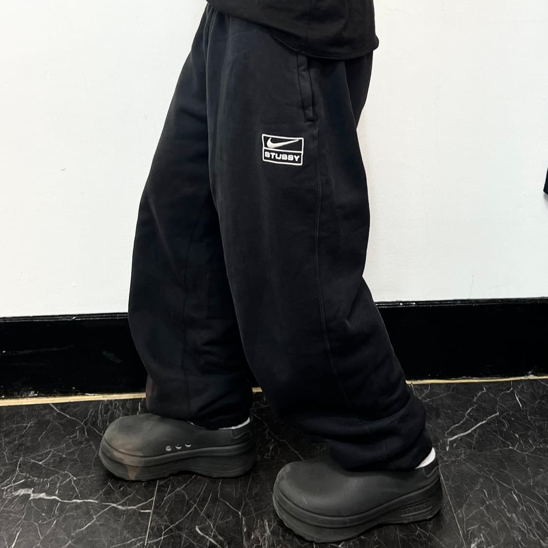 나이키 x 스투시 NRG 워시드 플리스 팬츠 상품이미지1