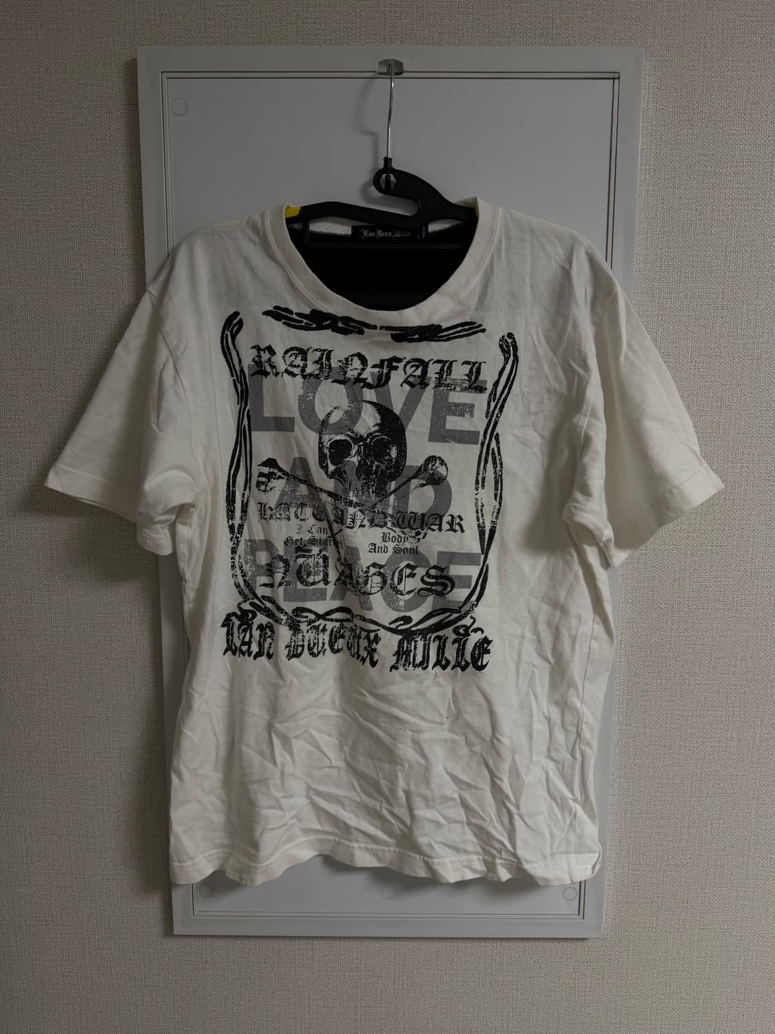japanese vintage skull Punk top 상품이미지1