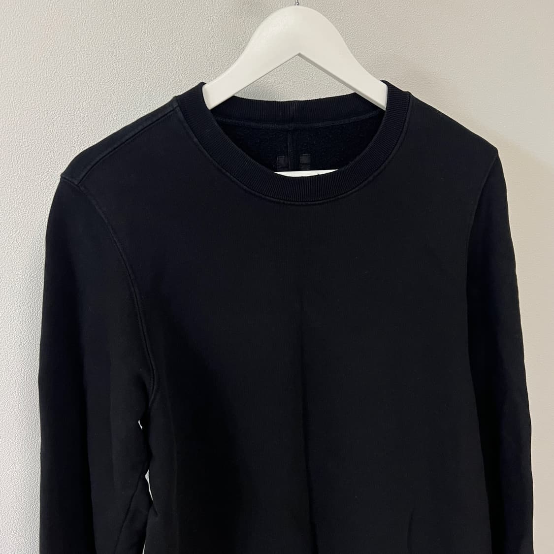 릭오웬스 14SS 다크쉐도우 스웻 맨투맨 블랙 상품이미지5