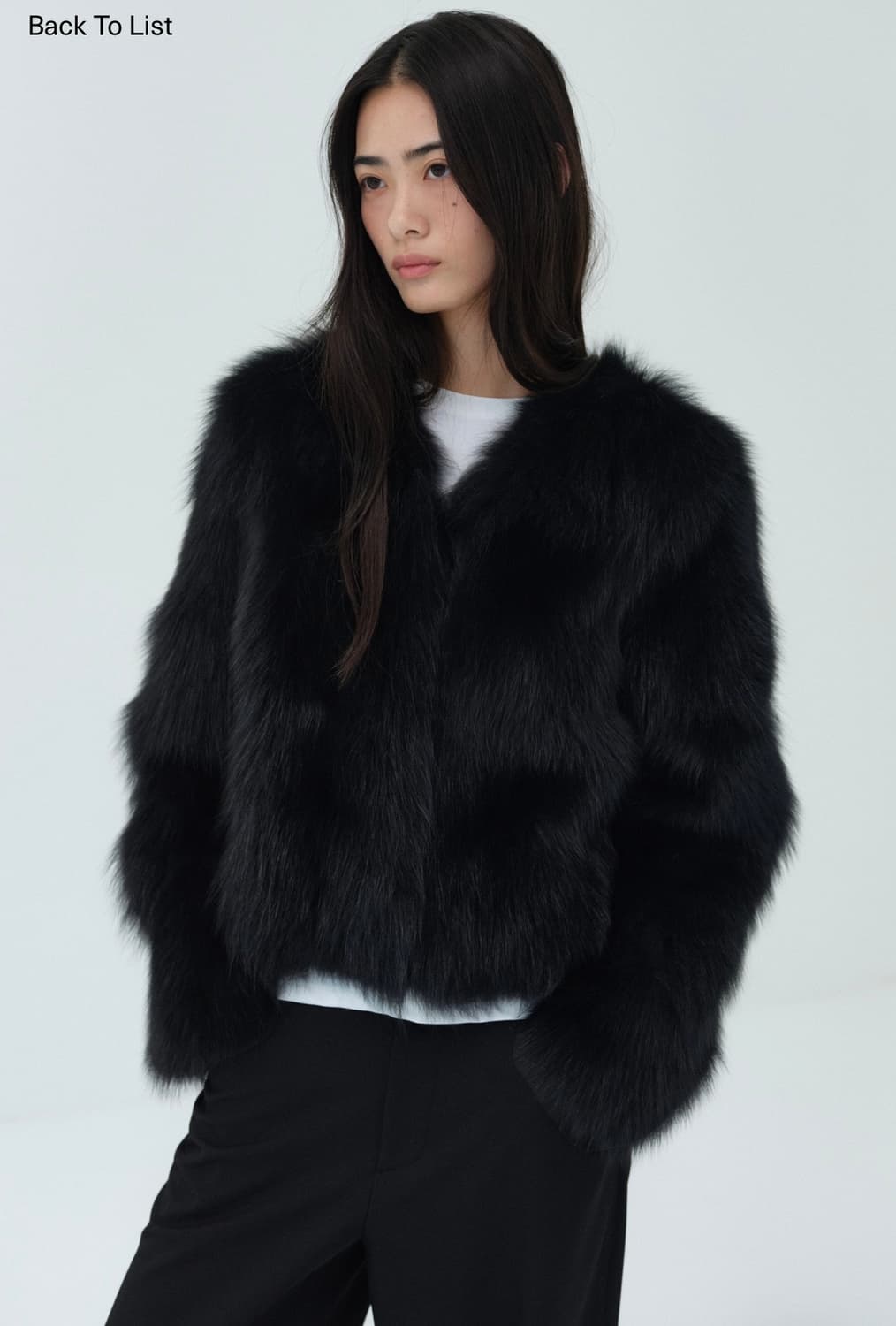 오어 ore 폭스퍼 자켓 상품이미지1