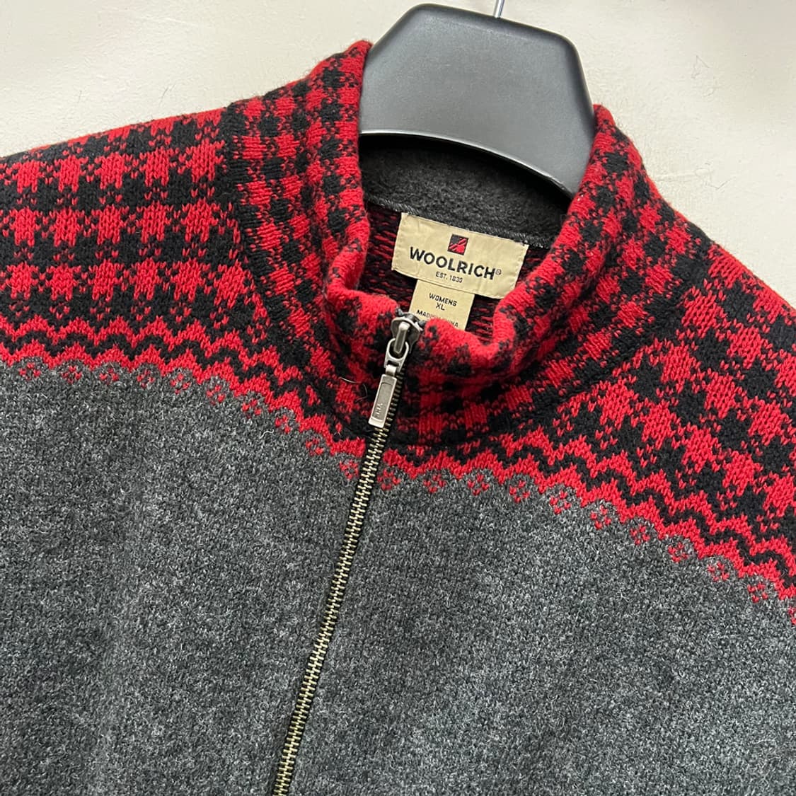 울리치 우먼스 하프집업 니트 스웨터 XL 상품이미지3