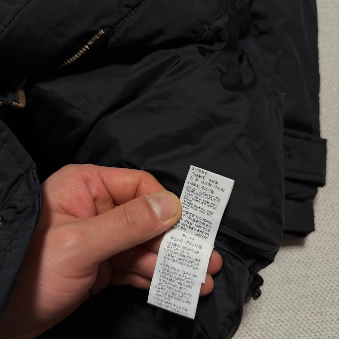 노스페이스 하이벤트 더플 코트 패딩자켓 상품이미지5