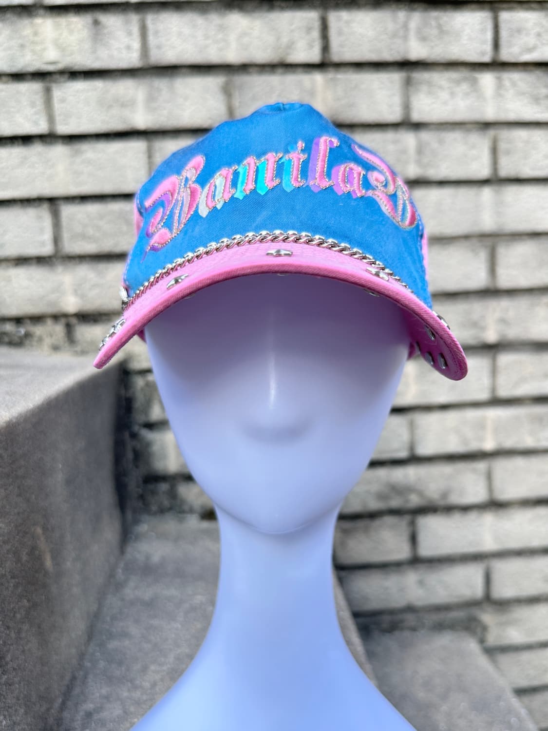 Banila B star stud chain cap 상품이미지4