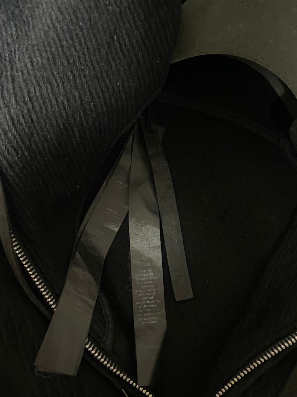 보리스비잔사베리 울 후드코트 상품이미지5