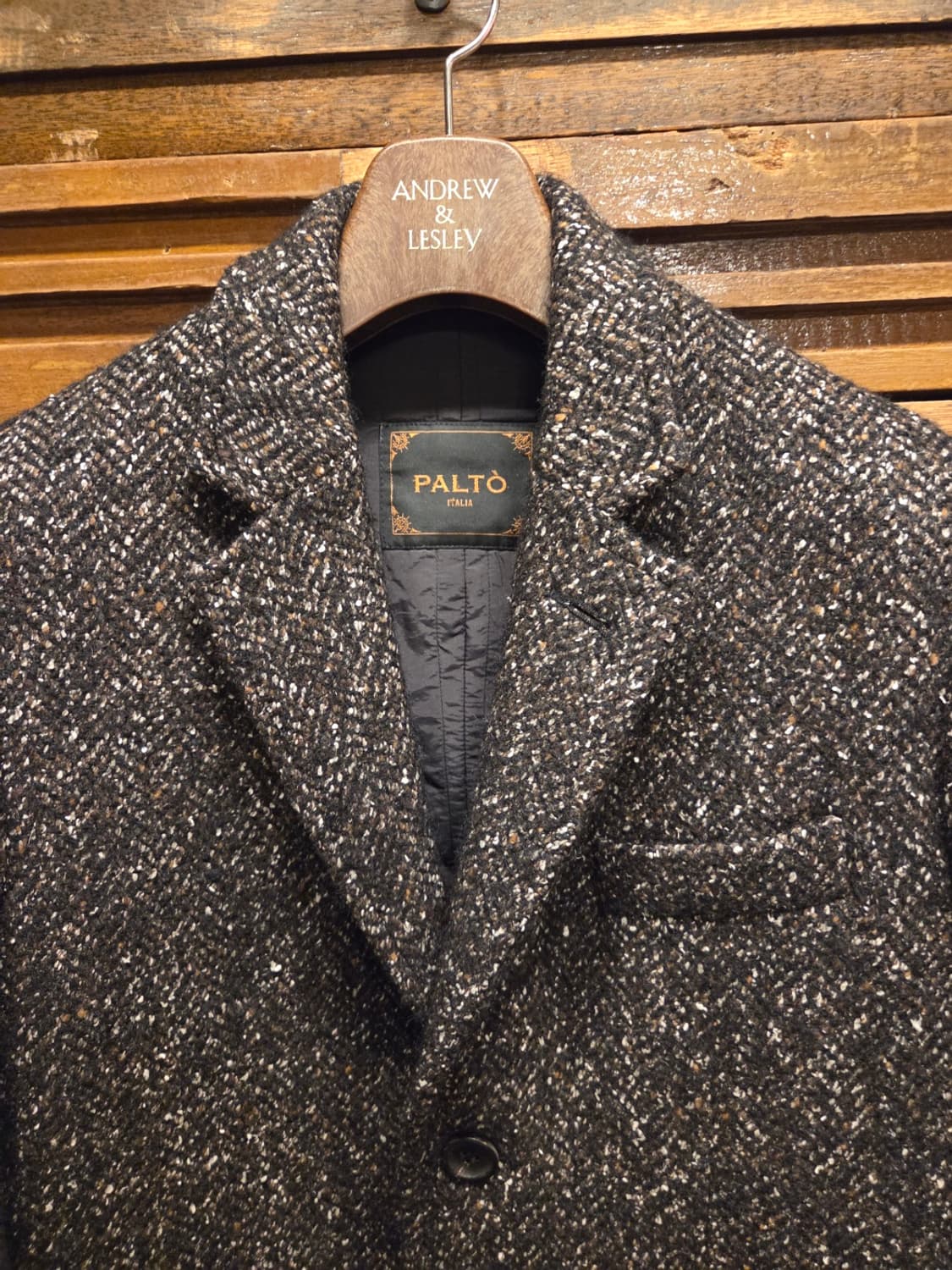 이탈리아 브랜드 팔토 트위드코트 상품이미지2