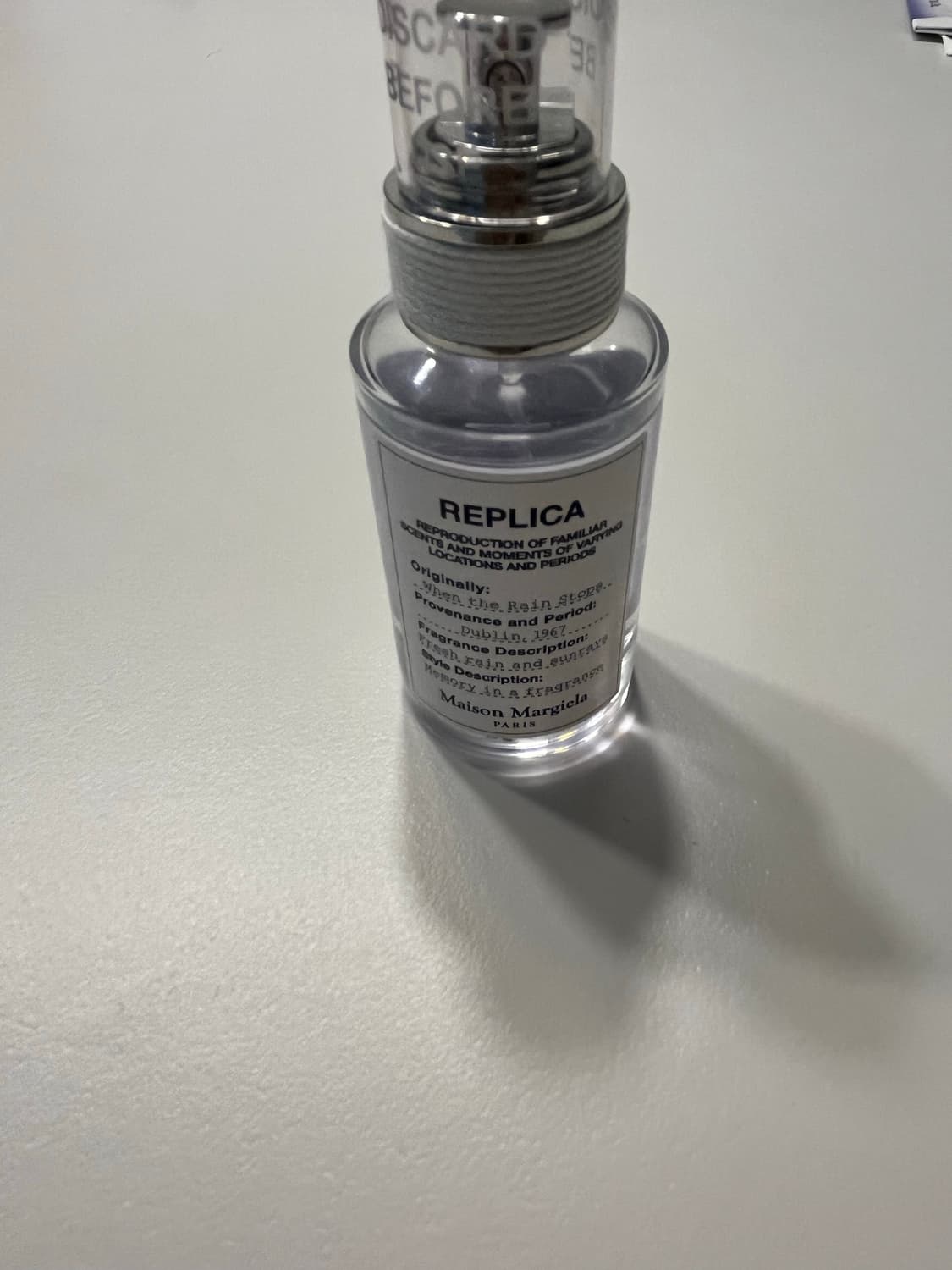 메종마르지엘라 향수 웬 더 레인 스탑스 상품이미지1