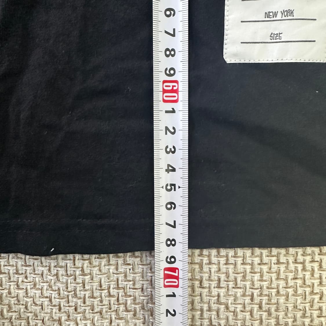 실측확인 빈티지 화이트 포인트 반팔 0413D 상품이미지6