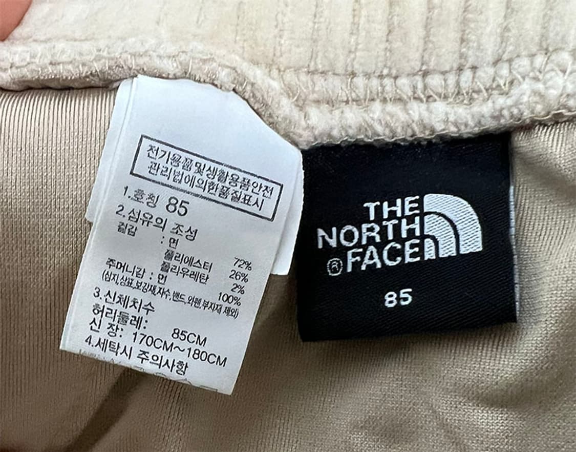 노스페이스 코듀로이 조거팬츠 새상품 추동복 스트레치 밴딩 L 32 상품이미지4